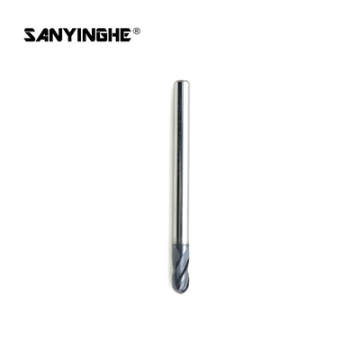 2 4 Flute Solid Carbide End Mills Ball Nose Tungsten Carbide Milling Cutter For Stainless Steel