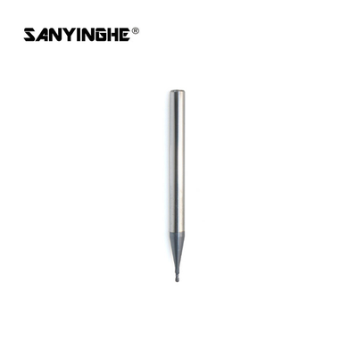 HRC50 2 Flute 0.3mm Micro Ball Nose Milling Cutter Cnc Machine Round End Mill For Engraving Tools